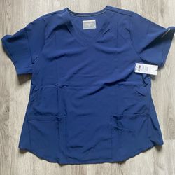 Sketchers Navy Scrub Top