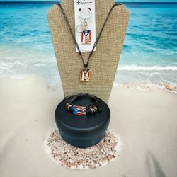 Puerto Rican Flag  Accessory Set 