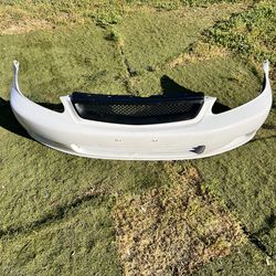 Front Bumper aftermarket CIVIC EK w/ Aftermarket Grill – Clean, No Broken Tabs