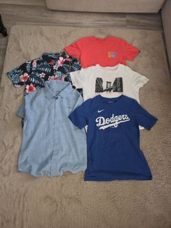 Boys shirts size 10/12