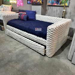 DAYBED, TRUNDLE BED FRAME, KIDS ROOM, KID BED - [NEW]