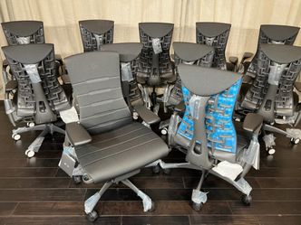 *FREE DELIVERY* NEW HERMAN MILLER LOGITECH G EMBODY CHAIRS - ALL COLORS AVAILABLE
