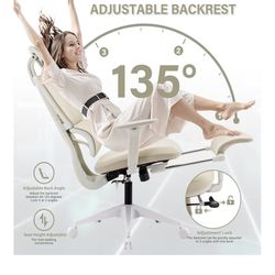 Ergonomic Office Chair brand new Condition-Footrest, Lumbar, Headrest, Armrest- $190 original price
