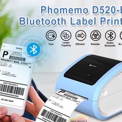 Streamline Your Shipping: The Phomemo D520-BT Thermal Label Printer