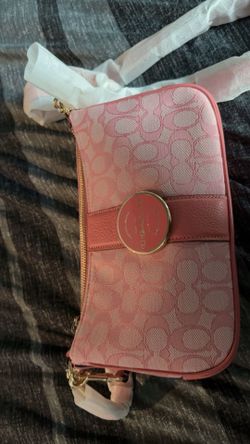 Pink Coach bag