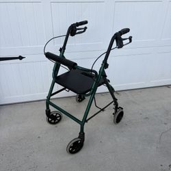 Adult Walker Rollator- Green 