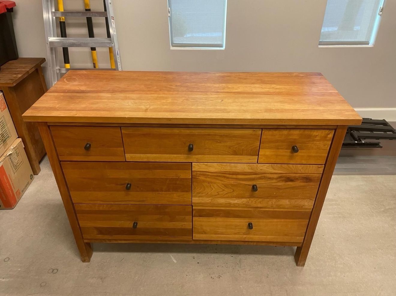 Room And Board Solid Cherry Wood Dresser