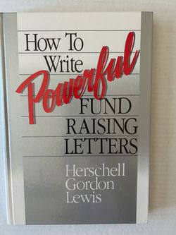 How To Write Powerful Fund Raising Letters – Hardcover