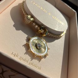 Sparkle Allure Gold Bracelet 