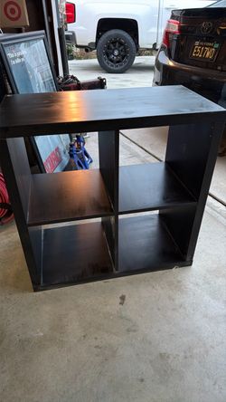 IKEA KALLAX 2x2 Cube Shelf – Black