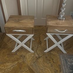 Bedside Tables X2