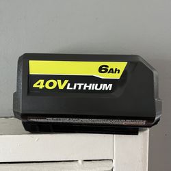 Ryobi 40v Battery 6ah 