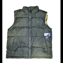 US POLO ASSN Full Zip Puffer Vest Jacket 