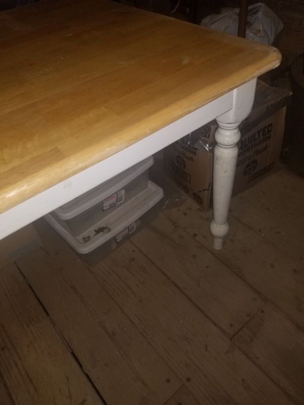 Solid Wood Oak Farmhouse Table Furniture In Raleigh Nc Offerup