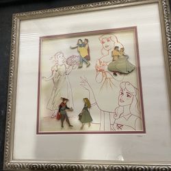 Official Disney Princess Framed Pin Collection 