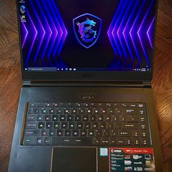 MSI GS65 Stealth Thin Gaming Laptop