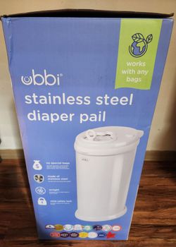 Ubbi Stainless Diaper Pail