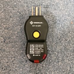 Greenlee GT-10 GFI Circuit Tester