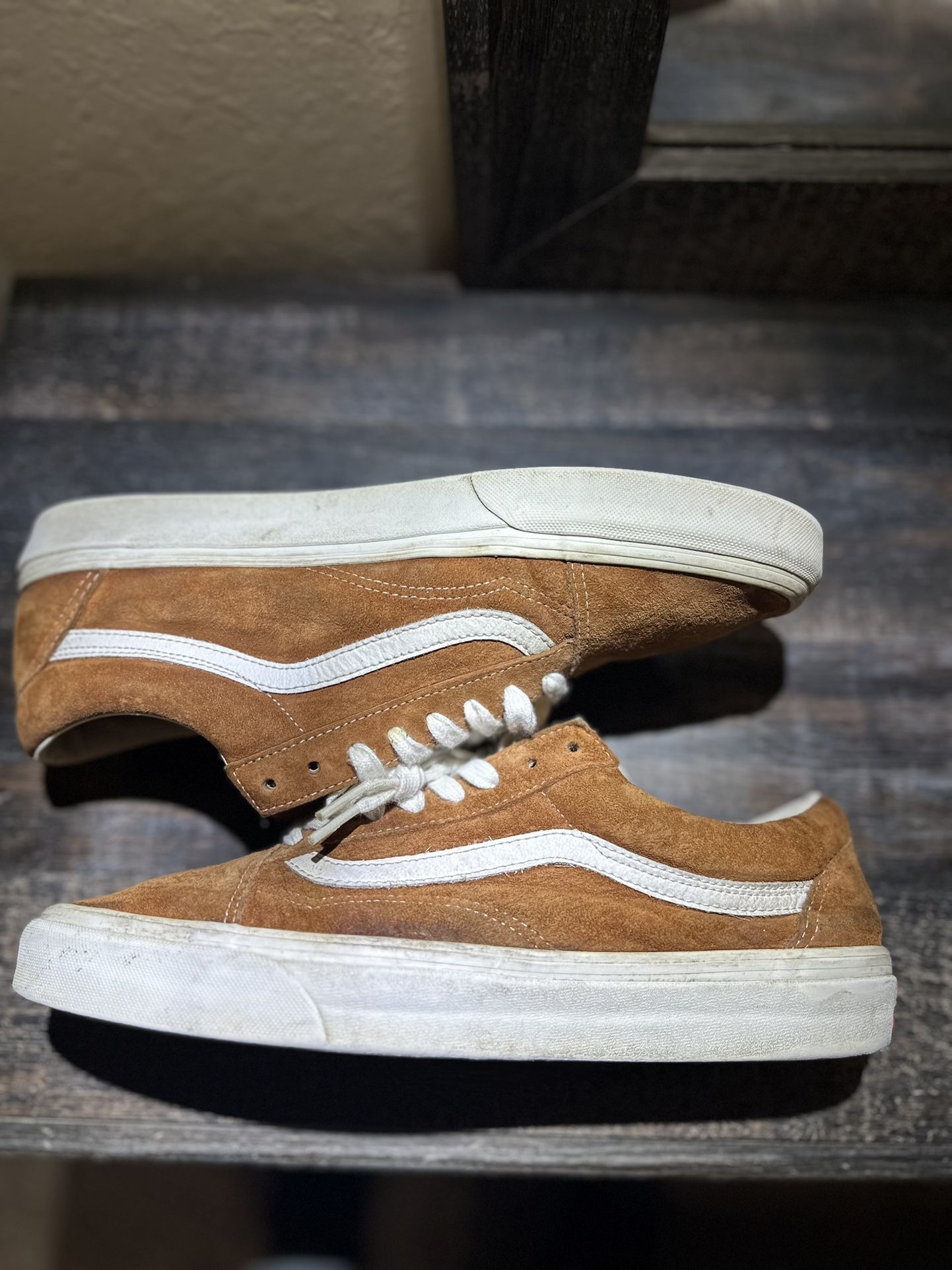 Vans Old Skool 'Pig Suede - Tortoise Shell SIZE 10.5 US [USED]