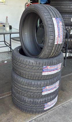 235/45/18 AMERICAN ROAD STAR  (4 TIRES NEW) INCLUDED INSTALLATION AND BALANCING (PROMOTION)✅