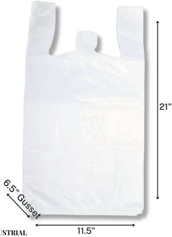 400 ct Box of T-Shirt Bags
