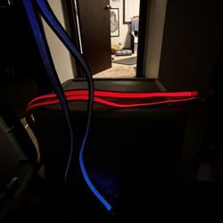 Red And Blue Light Up Suspenders