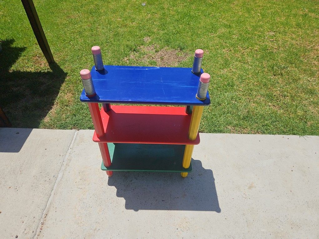 Small 3 Shelf ,Pinsel Shelf