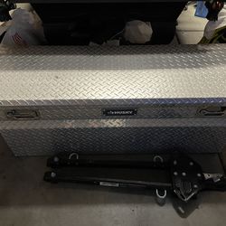 Husky tool box for truck