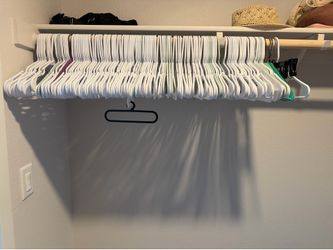 Set of Plastic Hangers I have more just not in the picture