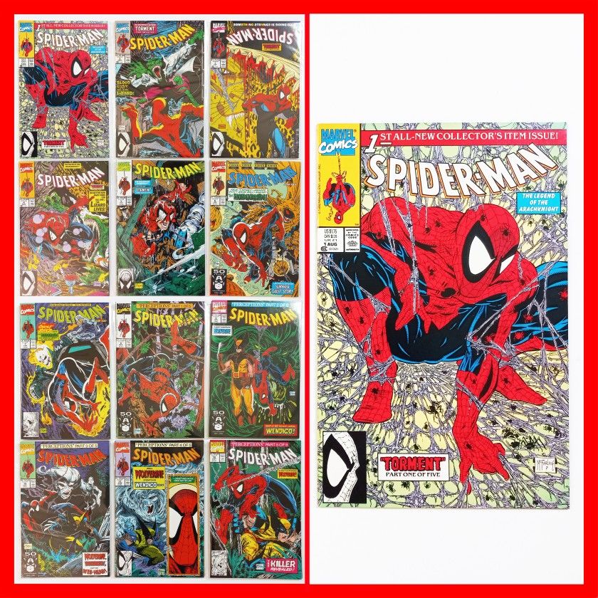 Spider-Man McFarlane Comics Issues 1 Thru 12