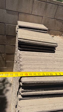 Concrete Flat Cap Coping Stones – Large Lot