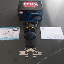 Penn Fathom II, 25 NSD, star drag, Used ONLY 3 Times