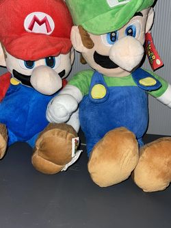Mario And Luigi. Brand New With Tags. $30 For Both