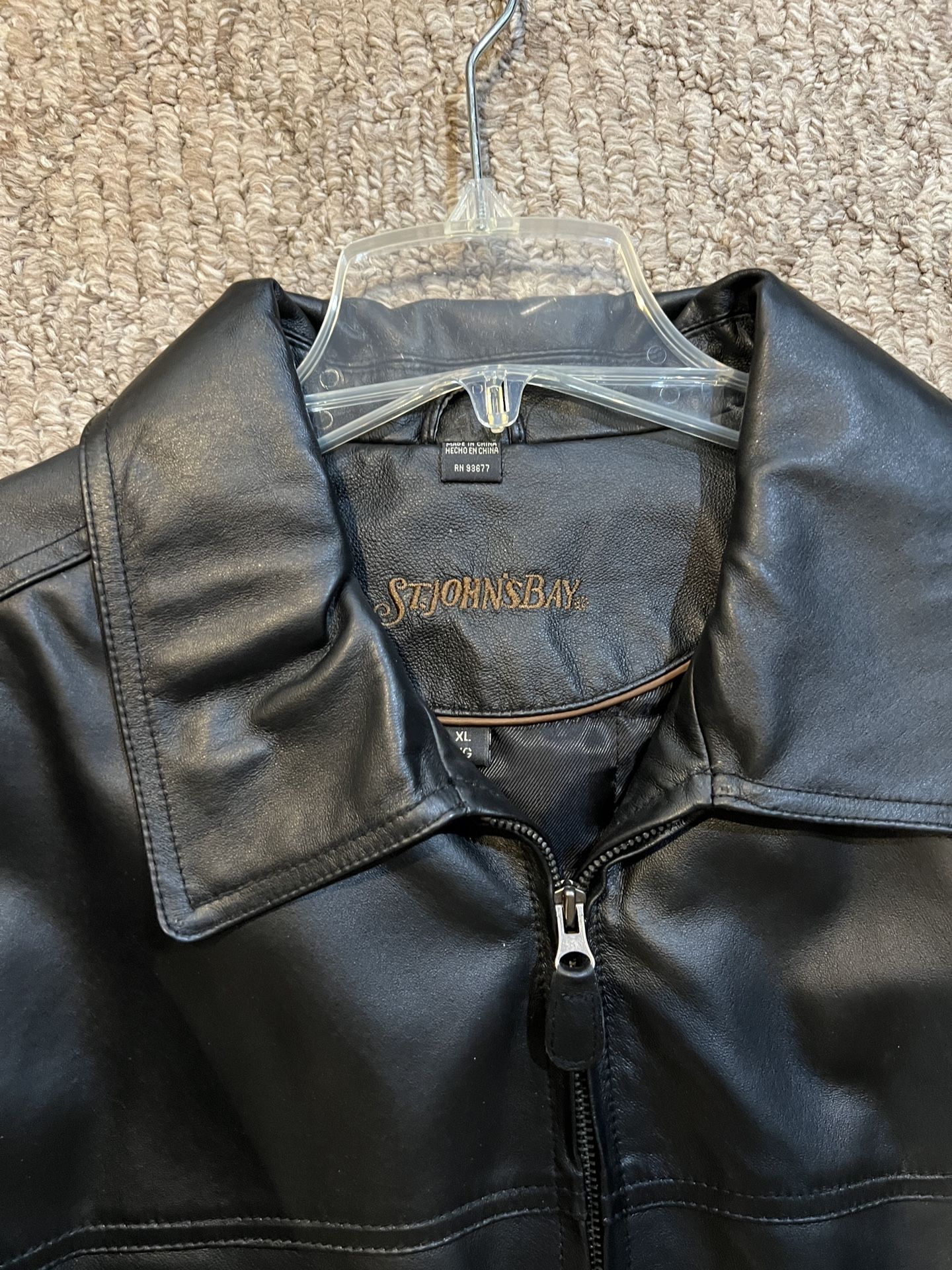 Leather Jacket XL