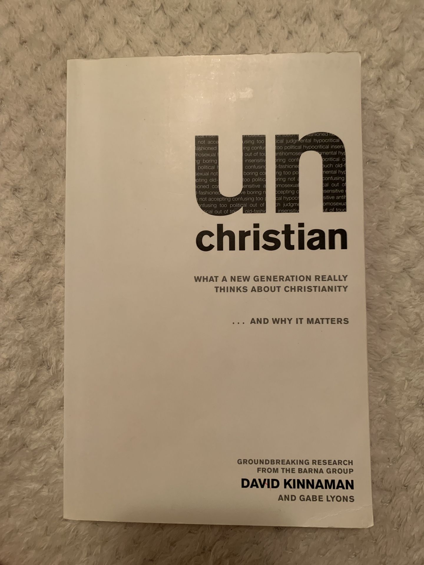 Unchristian book by David Kinnaman