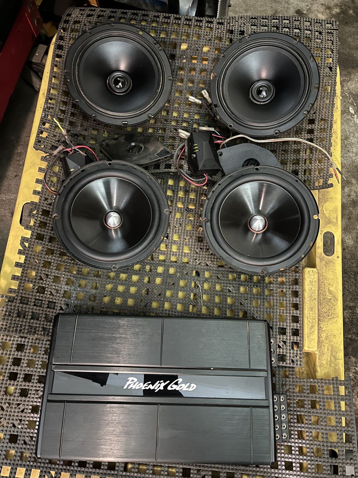 Phoenix Gold Car Audio Set Up
