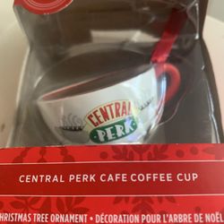 Vintage FRIENDS TV Show Hallmark Central Perk Cafe Coffee Shop Ornament