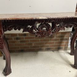 Granite Entry Table