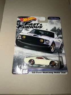 Hot Wheels Premium Fast & Furious '69 Ford Mustang Boss 302