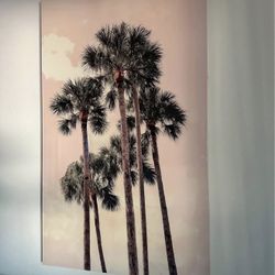 Wall art - palm trees