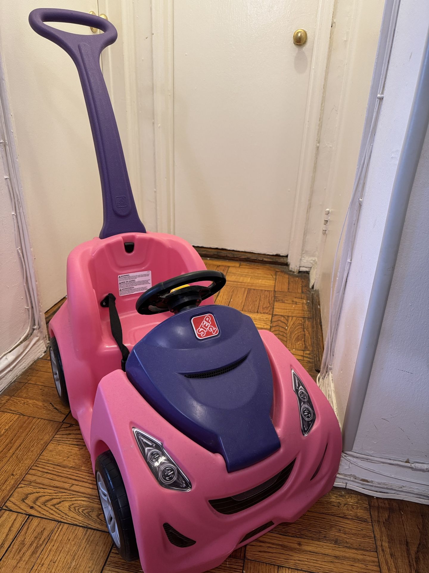 Step2 Pink GT Push Car