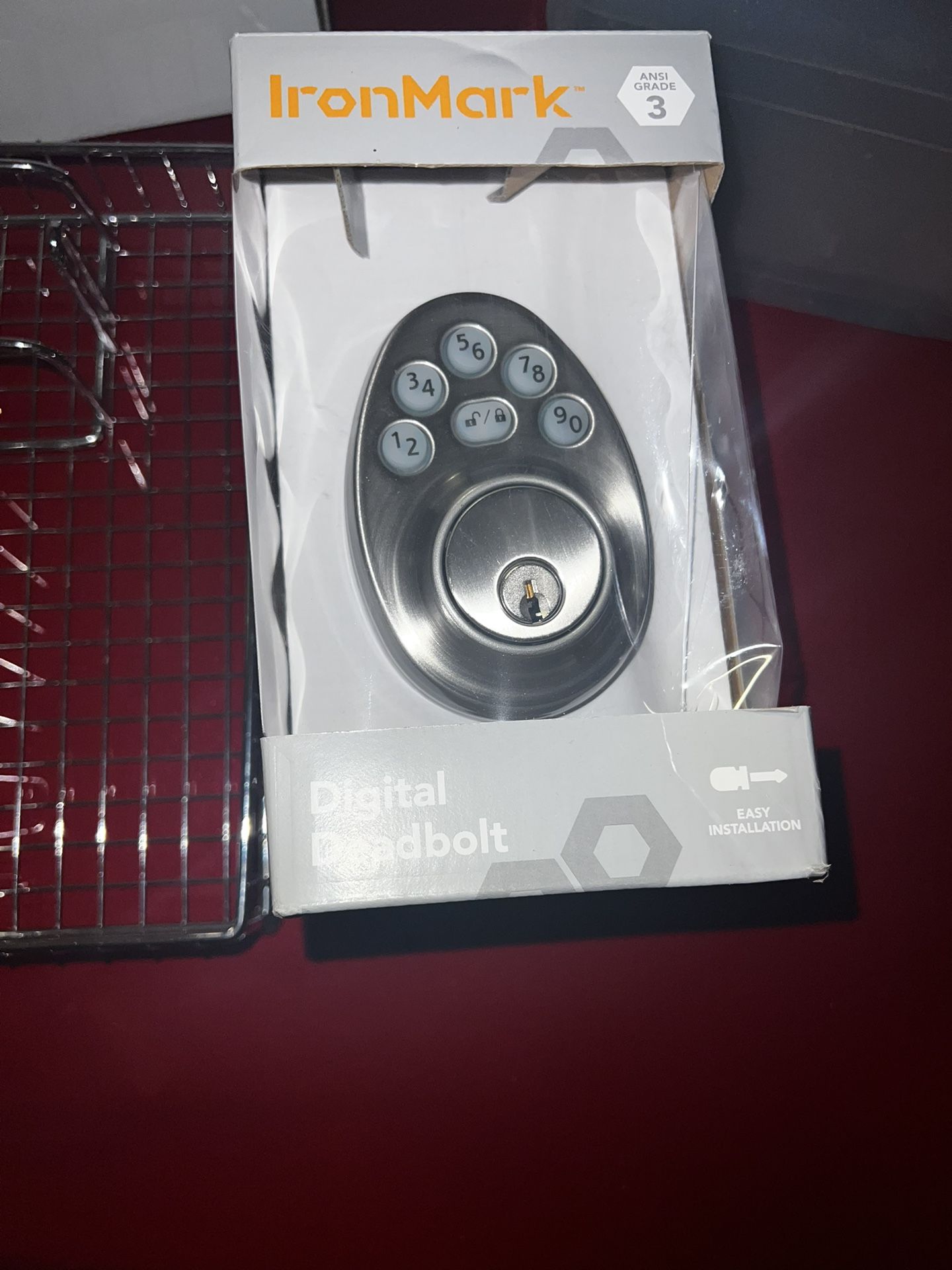 Ironmark Digital Deadbolt Lock $20