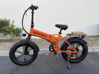 Kickwey 20inch Tire Foldable Electric Bicycle 28MPH 750w Motor