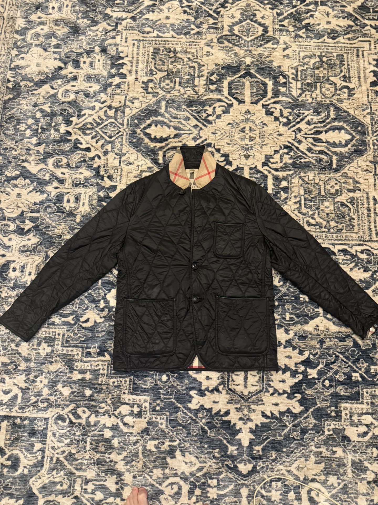 Men’s Burberry Quilted Coat / Jacket