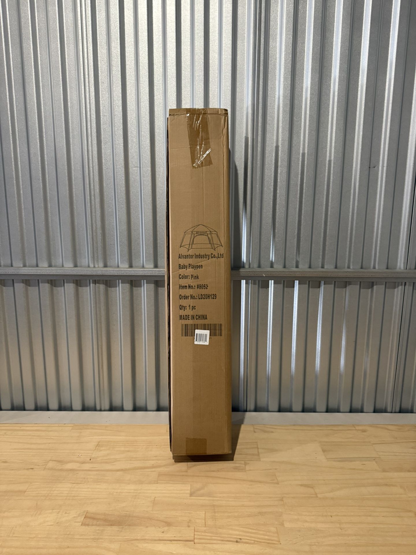 NEW Pink Portable Foldable Pop Up Playpen For Indoor & Outdoor Use w/Carry Bag