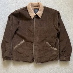 RVCA Surplus Sherpa Puffer Jacket Size XL