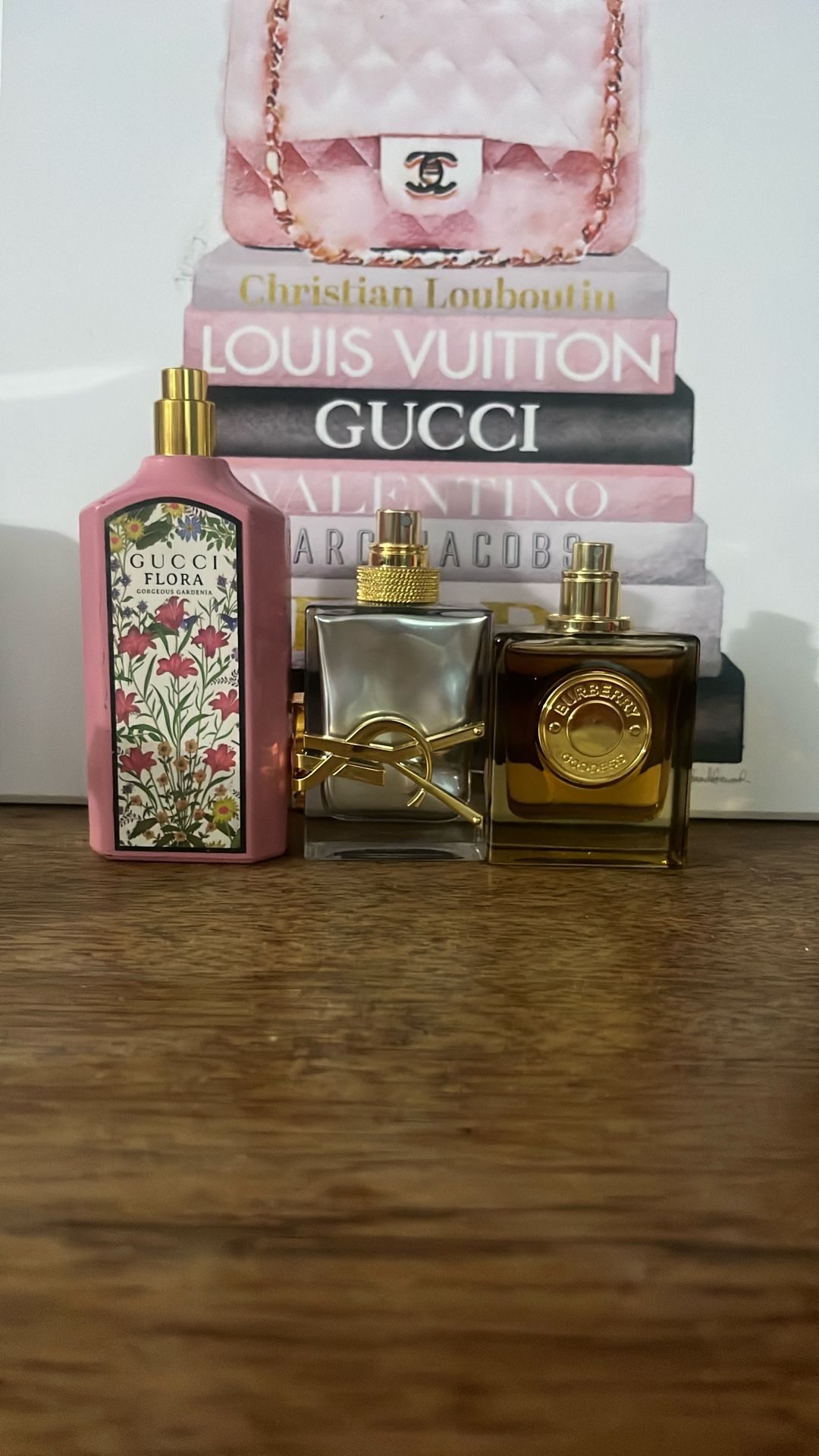 Gucci, YSL, Burberry