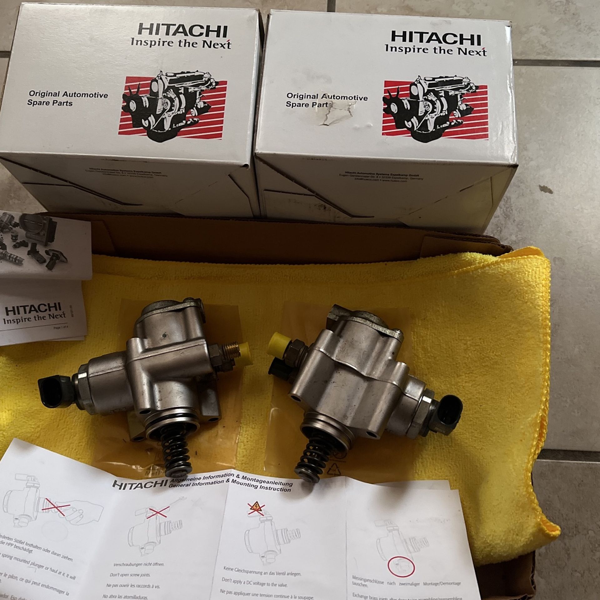 AUDI HIGH PRESSURE FUEL PUMPS