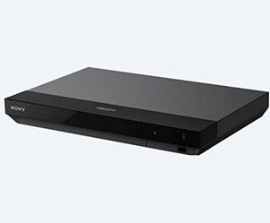 Sony UBP-X700 Streaming 4K Ultra HD 3D Hi-Res Audio Wi-Fi and Bluetooth Built-in Blu-ray Player with A 4K HDMI Cable and Remote Control- Black

