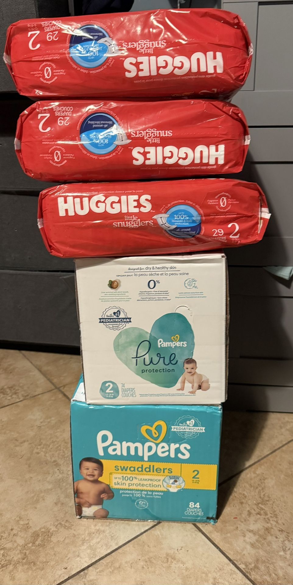 Diapers Huggies